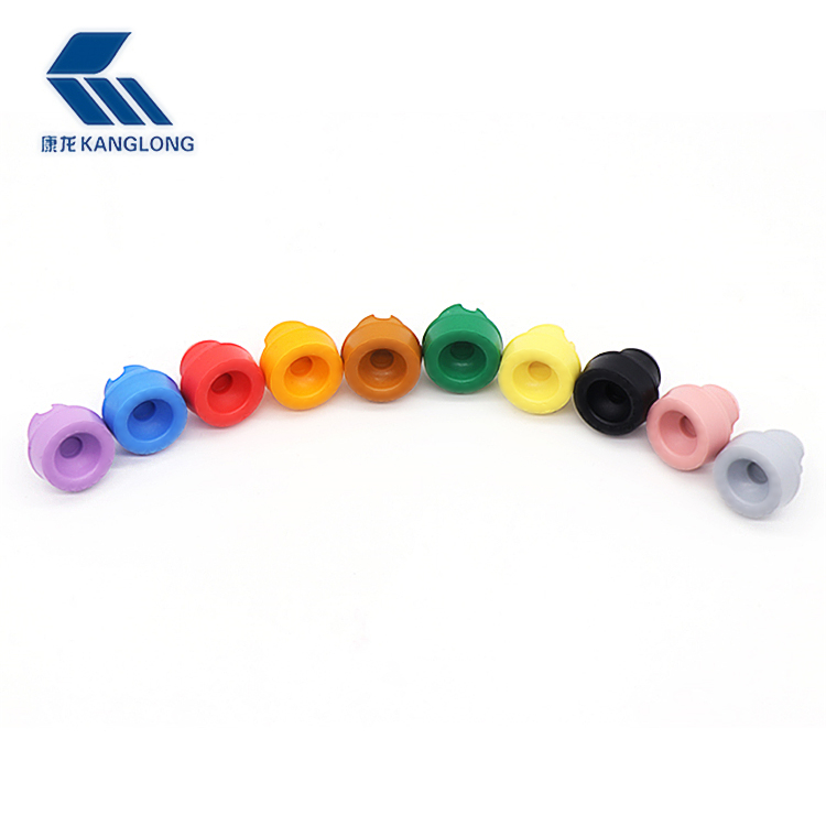 Medical  Colour Rubber Stopper For Blood Collection Tube（no cap）